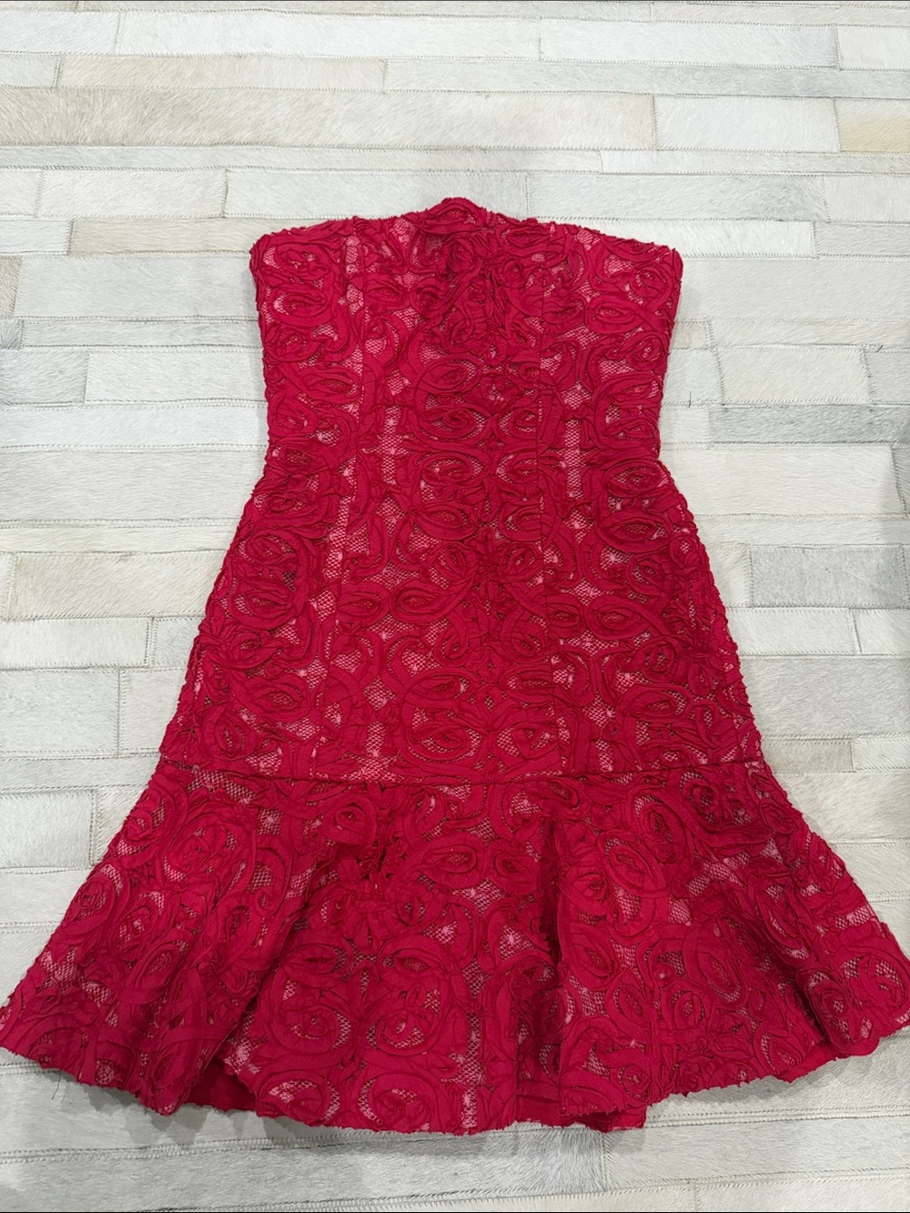 BCBGMaxAzaria strapless dress